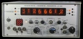 Fréquencemètre Schlumberger A1439 tubes Nixies